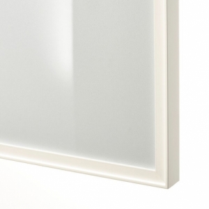 이케아 구매대행 이케몰,이케아 HÖGBO 회그보 유리도어, 화이트, 40x192 cm (705.172.45),IKEA