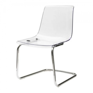 이케아 구매대행 이케몰,IKEA 이케아 TOBIAS 의자, 투명, 크롬도금 (603.496.72),IKEA