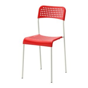 이케아 구매대행 이케몰,IKEA 이케아 ADDE 의자, 레드, 화이트 (602.191.85),IKEA