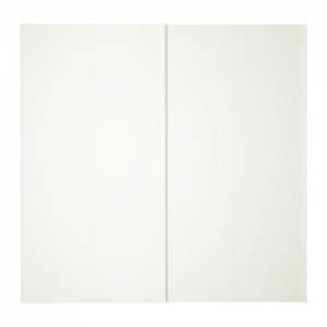 이케아 구매대행 이케몰,이케아 HASVIK 하스비크 미닫이도어 한쌍, 화이트 150x201 cm (603.911.33) /  200x201 cm (703.911.37),IKEA
