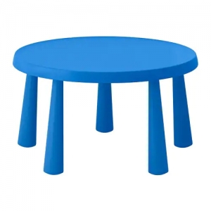 이케아 구매대행 이케몰,IKEA 이케아 MAMMUT 맘무트 어린이테이블, 실내외겸용 블루 (403.651.87),IKEA