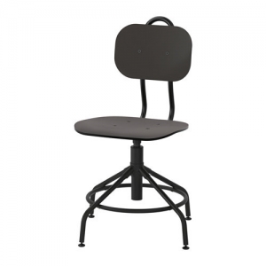이케아 구매대행 이케몰,이케아 KULLABERG 회전의자 회전의자, 블랙 (703.255.19),IKEA