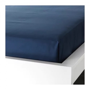 이케아 구매대행 이케몰,이케아 ULLVIDE 울비데 침대시트, 다크블루 150x260cm (603.370.37),IKEA