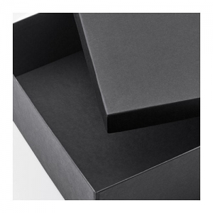 이케아 구매대행 이케몰,이케아 TJENA 셰나 수납상자+뚜껑, 블랙 25x35x10 cm (203.954.87),IKEA