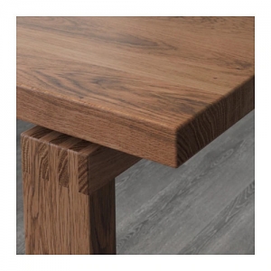 이케아 구매대행 이케몰,이케아 MÖRBYLÅNGA 뫼르뷜롱아 테이블, 참나무무늬목 브라운스테인 140x85cm (703.862.49),IKEA