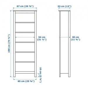 이케아 구매대행 이케몰,이케아 BRUSALI 브루살리 책장, 화이트 (803.528.85),IKEA
