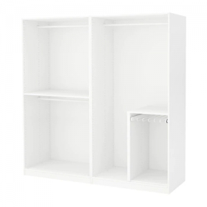 이케아 구매대행 이케몰,이케아 PAX 팍스 옷장, 화이트 200x58x201 cm (091.284.43),IKEA