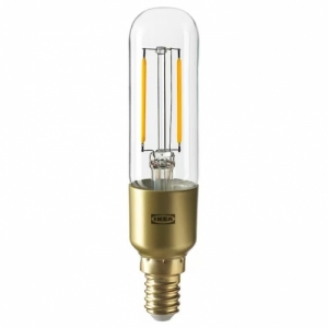 이케아 구매대행 이케몰,이케아 LUNNOM 룬놈 LED전구 E14 200루멘, 밝기조절/튜브 모양 유리, 25 mm (105.169.65),IKEA