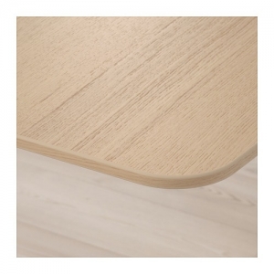 이케아 구매대행 이케몰,이케아 BEKANT 베칸트 책상, 화이트스테인 참나무 무늬목, 화이트 160x80 cm (392.826.78),IKEA