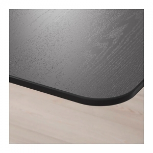 이케아 구매대행 이케몰,이케아 BEKANT 베칸트 책상, 블랙스테인 물푸레무늬목, 화이트 140x60 cm (092.826.70),IKEA