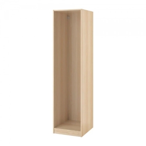 이케아 구매대행 이케몰,이케아 PAX 팍스 옷장프레임, 화이트스테인 참나무무늬 50x58x201 cm (003.551.28),IKEA