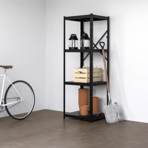 이케아 구매대행 이케몰,이케아 BROR 브로르 선반유닛, 블랙, 65x55x190 cm (094.825.51),IKEA