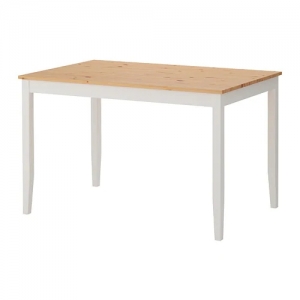 이케아 구매대행 이케몰,이케아 LERHAMN 레르함 테이블, 라이트 앤티크 스테인, 화이트 스테인 118x74 cm (304.442.51),IKEA
