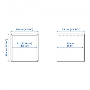 이케아 구매대행 이케몰,이케아 EKET 에케트 수납장, 화이트스테인 참나무무늬  35x35x35cm (004.288.51),IKEA