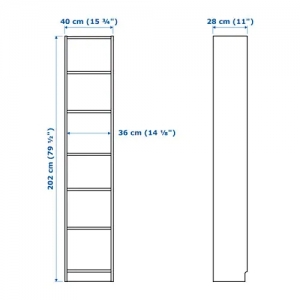 이케아 구매대행 이케몰,이케아 BILLY 빌리 / OXBERG 옥스베리 책장+패널/유리도어, 화이트, 유리 40x30x202 cm (792.874.19),IKEA