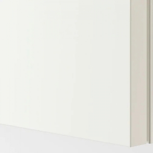 이케아 구매대행 이케몰,이케아 HASVIK 하스비크 미닫이도어 한쌍, 화이트 완충장치 포함 200x201 cm (891.779.91),IKEA
