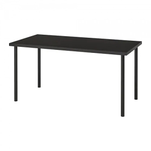 이케아 구매대행 이케몰,이케아 LINNMON 린몬 / ADILS 아딜스 테이블, 블랙브라운, 블랙 150x75cm (892.464.28),IKEA