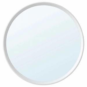 이케아 구매대행 이케몰,이케아 LHÄNGIG 헹이그 거울, 화이트/원형, 26 cm (404.461.55),IKEA