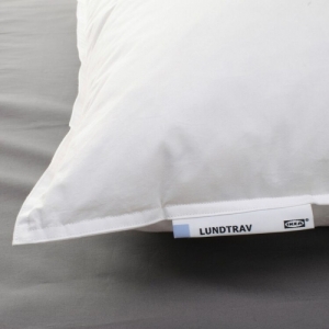 이케아 구매대행 이케몰,이케아 LUNDTRAV 룬드트라브 낮은 베개, 50x80 cm (004.602.90),IKEA