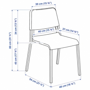 이케아 구매대행 이케몰,이케아 TEODORES 테오도레스 의자, 라이트터쿼이즈 (904.558.97),IKEA