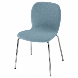 이케아 구매대행 이케몰,이케아 KARLPETTER 칼페테르 의자, 군나레드 라이트블루/세파스트 크롬도금 (094.814.67),IKEA