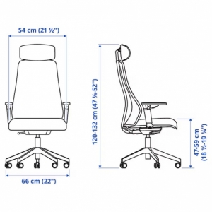 이케아 구매대행 이케몰,이케아 MATCHSPEL 맛크스펠 게이밍 의자, 봄스타드 라이트그레이 (705.715.29),IKEA